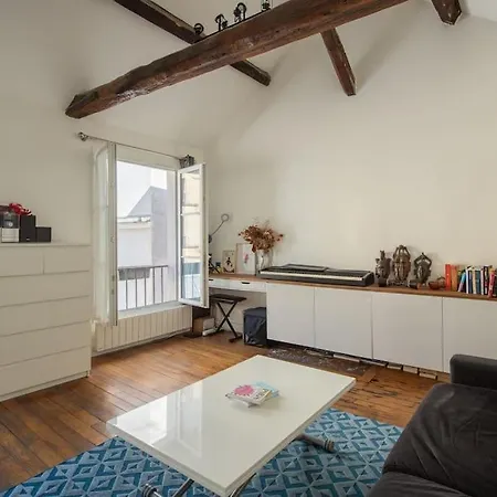 Gravilliers - Cosy And Quiet In The Marais Apartment Paris
